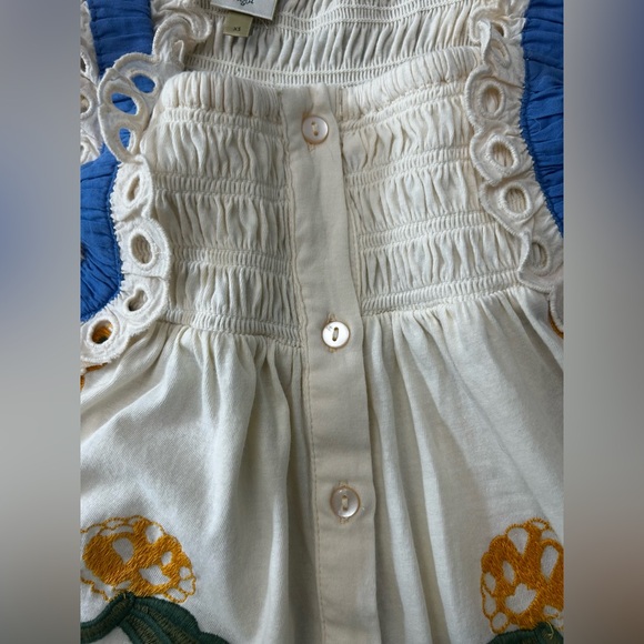 Anthropologie Seen Worn Kept Pineapple
Ruffled Tank Xs - Picture 11 of 16